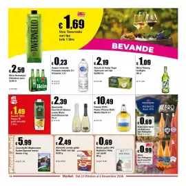 Volantino Sì con te Market Pagina 14: Falerio Monte Barile €10,49, Spumante Cent'Archi Bosca €2,39