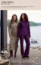 NKD leták Strana 2: LAURA TORELLI COLLECTION Jemné pletené modely LAURA TORELLI COLLECTION nabízejí všestranné možnosti