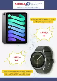 Catalog Media Galaxy săptămâna 43 Pagină 3: Samsung galaxy watch9 €1.872,77, Apple ipad mini 7 €4.899,99