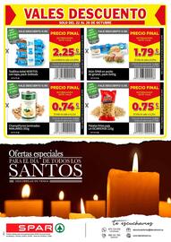 Folleto SPAR Página 12: Spar - patatas fritas paja €0,75, Manjares - champiñones laminados €0,74