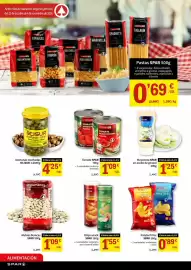 Folleto SPAR Página 6: Spar - alubias blancas €1,09, Spar - chips snack €1,55