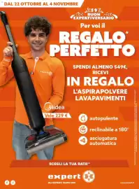 Volantino Expert Pagina 1: Aspirapolvere lavapavimenti Midea €229,00
