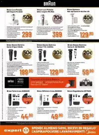 Volantino Expert Pagina 17: Braun Luce Pulsata Skin i-expert PL7211 €399,00
