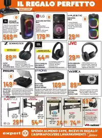 Volantino Expert Pagina 20: Ricevitore satellitare Tivusat SRT7807 €109,90, Fotocamera digitale Yashica Tank €89,90