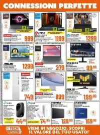 Volantino Expert Pagina 22: Lenovo Chromebook 14 €279,00, Msi DESKTOP CYBORG 15 €1.199,00