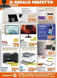 Volantino Expert Pagina 24: Hp multifunzione laserjet m234dw €139,90, Spioncino smart Wi-Fi di sicurezza €99,90