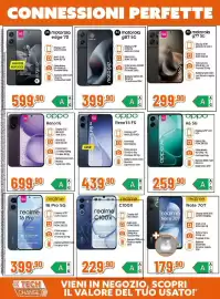 Volantino Expert Pagina 28: Oppo Reno15 FS €439,90, Motorola g87 5G €399,90