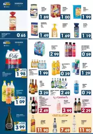 Volantino SeBón Supermercati Pagina 10: Molinari Sambuca Extra €11,90, Red Bull energy drink €1,29