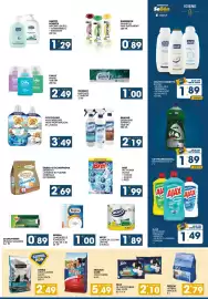 Volantino SeBón Supermercati Pagina 11: Ajax detersivo tornado €1,49, Tenderly Fazzoletti Comfort €1,00