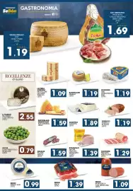 Volantino SeBón Supermercati Pagina 4: Switzerland Emmentaler AOP Original €1,59, Fiorucci rostello di pollo l'etto €1,19