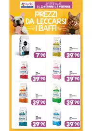 Volantino Ayoka Pagina 17: Monge adult maiale, riso e patate €39,90, Monge adult coniglio riso e patate €39,90