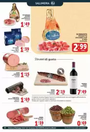 Volantino Deco Supermercati Pagina 11: Mortadella la "V" di Veroni €1,15, FINI Prosciutto Cotto €1,39