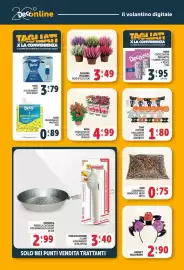 Volantino Deco Supermercati Pagina 40: Ciao coriandoli arancio e nero €0,75, Ciao festoni halloween soggetti assortiti €1,80