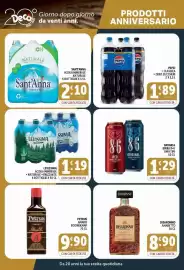 Volantino Deco Supermercati Pagina 8: Leviissima acqua minerale naturale frizzante €1,19