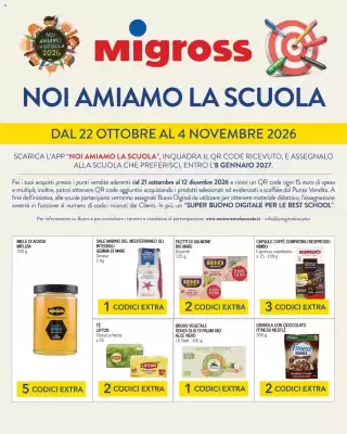 Volantino Migross Supermercati e Market (valido fino al 4-11)