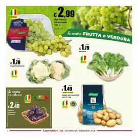 Volantino Sì con te Supermercati Pagina 2: Bietolina €1,79, Susine Angeleno Solarelli €2,49
