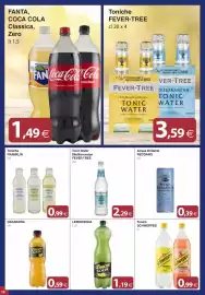 Volantino Docks Cash&Carry Pagina 10: Fanta, Coca Cola Classica, Zero €1,49, Toniche Franklin €0,99