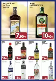 Volantino Docks Cash&Carry Pagina 13: Tennessee Whiskey Jack Daniel's €15,99, Vecchio Amaro del Capo Caffo €7,90