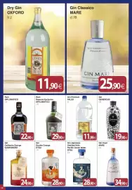 Volantino Docks Cash&Carry Pagina 14: Dry Gin Oxford €11,90, Gin Capri Mare €34,90
