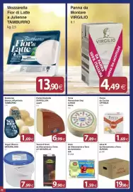 Volantino Docks Cash&Carry Pagina 22: Mozzarella Fior di Latte a Julienne Tamburro €13,90, Panna da cucina Optimus €1,69