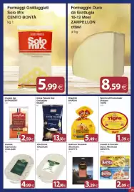 Volantino Docks Cash&Carry Pagina 23: Spicchi all'Emmentaler Svizzero Tigre €1,39, Grana Padano Dop Grattugiato Maser €13,50