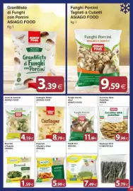Volantino Docks Cash&Carry Pagina 27: Funghi Porcini Interi Asiago Food €11,49