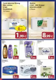 Volantino Docks Cash&Carry Pagina 30: Carta Igienica Strong Mini Jumbo CLASSEUR €1,99, Sapone liquido milmil €1,99