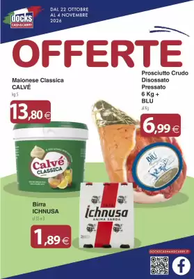 Docks Cash&Carry (valido fino al 4-11)