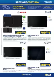 Volantino Euronics Pagina 11: Candy piano induzione 70 cm €299,99, Piano induzione - 90 cm DeLonghi €769,99