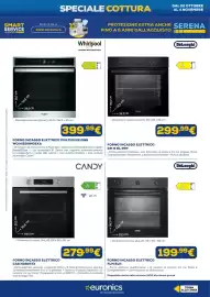 Volantino Euronics Pagina 6: Forno incasso elettrico DeLonghi DM 9 NL PPP €299,99