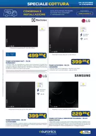 Volantino Euronics Pagina 9: Piano cottura a induzione standard - 60 cm Samsung €229,99, Piano induzione - 59 cm LG €399,99