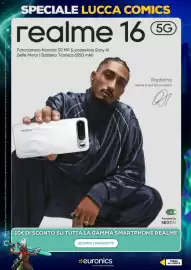 Volantino Euronics Pagina 9: Realme 16 5G €10,00