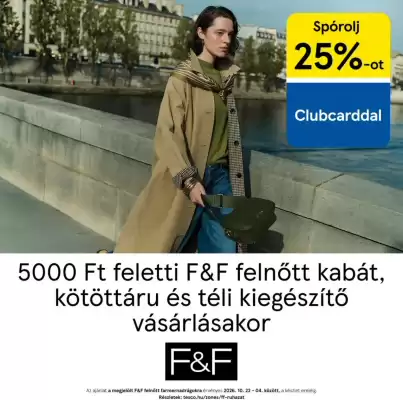 F&F (érvényes eddig: 4-11)