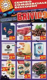 Volantino Centro Commerciale Discount Pagina 1: Frico Chefriuli €2,48, Latte Carso UHT €0,85