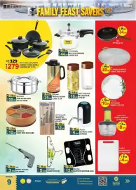 Hashim Hypermarket catalogue Page 9: FAMILY FEAST SAVERS D 329 $279 طقم أواني طهي مكون من ١٠ قطع HOMEWAY FORGED MARBLE