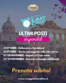 Volantino I Viaggi del Cavallino Pagina 6