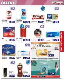 Volantino Maxisconto Pagina 11: Assorbenti long lights by Tena €1,79, Caffè in capsule Qualità Rossa Lavazza €2,89