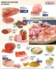 Volantino Maxisconto Pagina 3: Carpaccio di bresaola Rigamonti €2,99, Insalata russa €0,59
