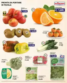 Volantino Maxisconto Pagina 5: Arance Navel €1,69, Mele Gala Piemonte Cuneo IGP €1,29