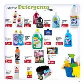 Volantino Docks Cash&Carry Pagina 27: Anticalcare per Lavatrice Gel 4 in 1 Calgon €8,79, Candeggina Classica ACE €2,99