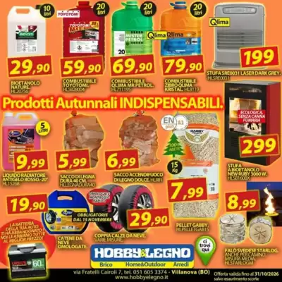 Volantino Hobby e Legno (valido fino al 31-10)