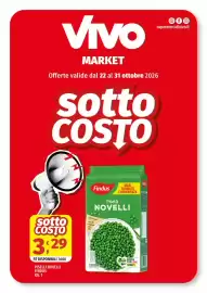 Volantino Vivo Supermercati Pagina 1: Piselli Novelli Findus €3,29