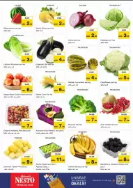 Nesto catalogue Page 2: FRI-SAT Watermelon per kg بطيخ بالكيلو 3.99 AED 2.50 THUR-FRI-SAT 5.99 AED 3.50 Lettuce Romaine per