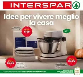 Volantino Interspar Pagina 1: INTERSPARA Idee per vivere meglio la casa Coprimaterassi e copriguanciali in strech spugna