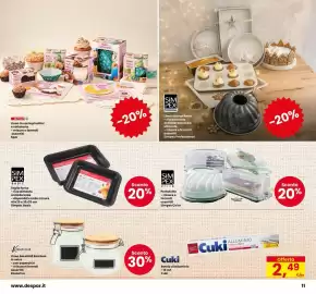 Volantino Interspar Pagina 11: Linea in carta pirottini e sottotorte Spar, Linea stampi forno Simpex Professional