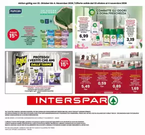 Volantino Interspar Pagina 16: Deodorante per ambiente Freshmatic erogatore + ricarica da 250 ml Air Wick €6,99