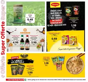 Volantino Interspar Pagina 8: r Offerte Super Offerte Super O Green Tea Té Verde Matcha ***** 茶 福 Maggi Grüntee Te verde