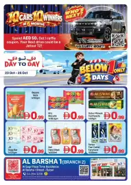 Day To Day catalogue Page 1: Bayara Nuts €0,99, Ritz Biscuits €0,99