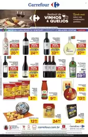 Folheto Carrefour Página 1: President - queijo parmesão €24,90, Tirolez - queijo gouda €11,99
