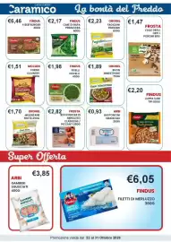 Volantino Caramico Pagina 16: Bastoncini di surimi Arbi €0,93, Orogel Fagiolini finissimi €2,23